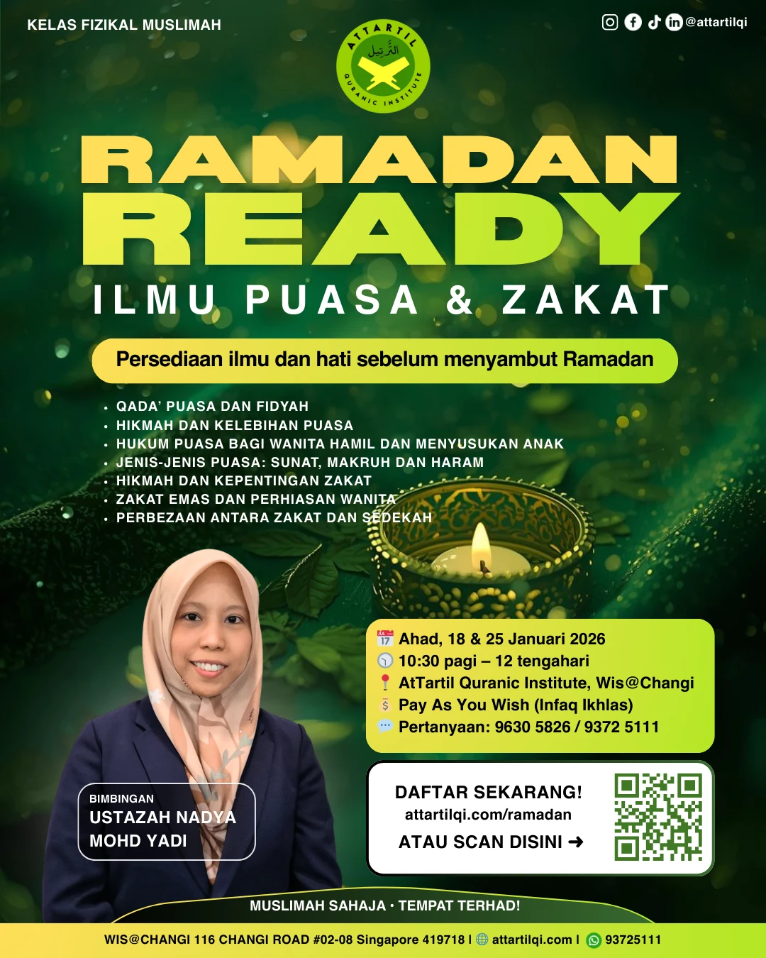 Ramadan Ready: Ilmu Puasa & Zakat